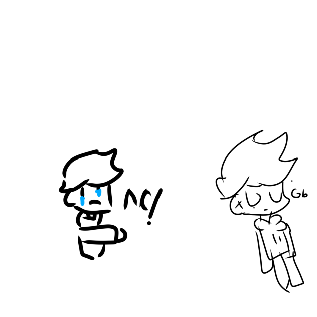I cried while drawing this