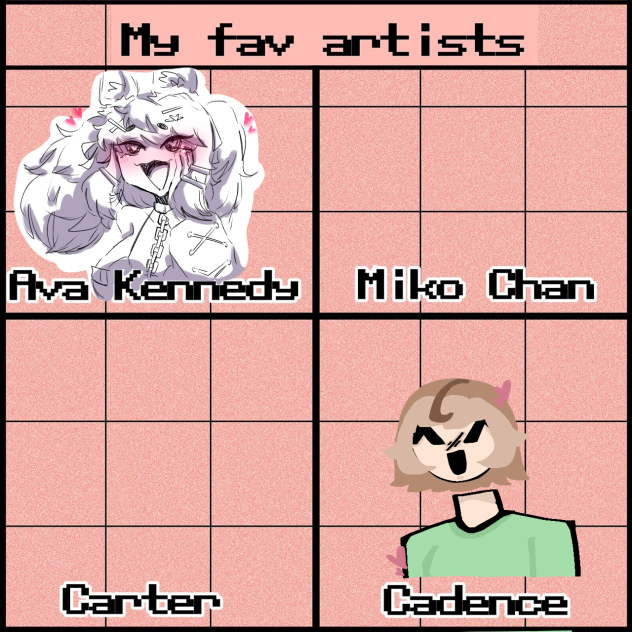 SHOTAS FAV ARTISTS ♥️