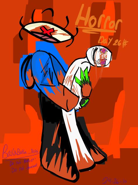 Murder. Horror day 26 - ibisPaint