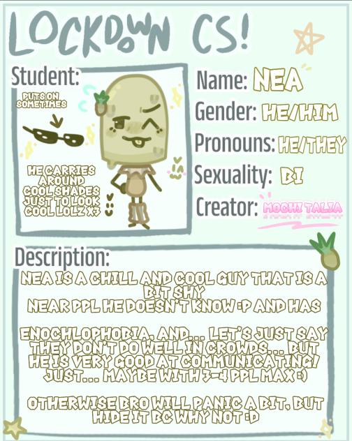 Cs For LockDown!! ♡✧ ( •̀ ω •́ )