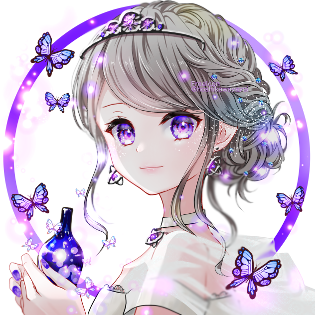 土星蝶(フリーアイコン)