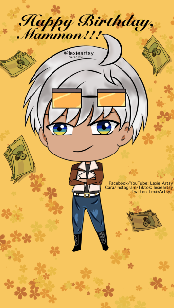 Mammon Obey Me Fan Art