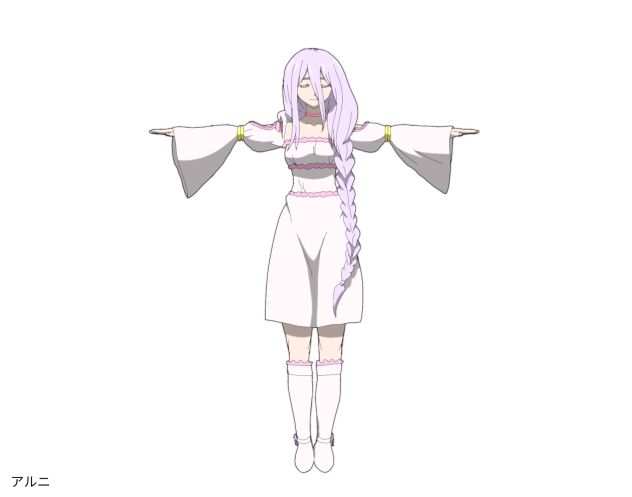 Shiro T pose - ibisPaint