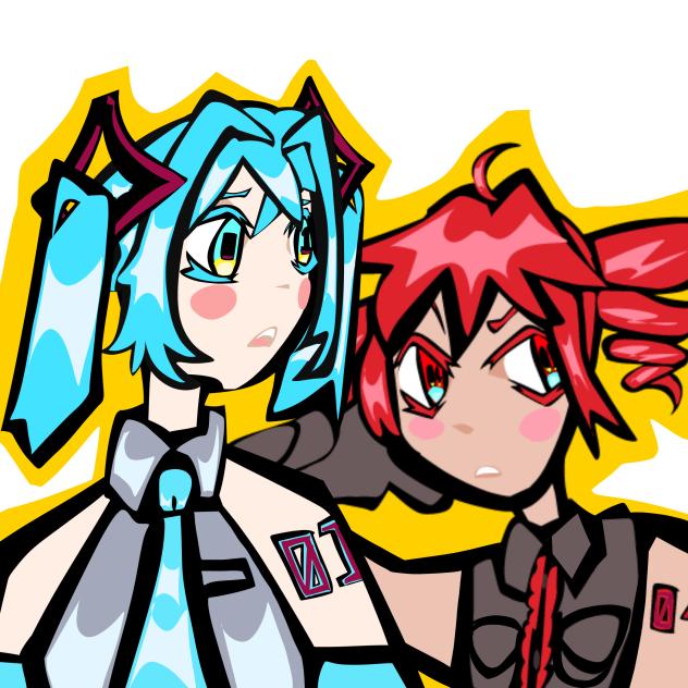 MikuTeto lasso doodle