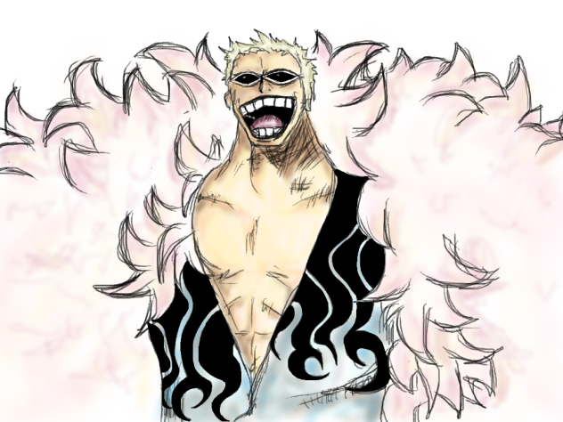 ドンキホーテ ドフラミンゴ 高笑い Ibispaint