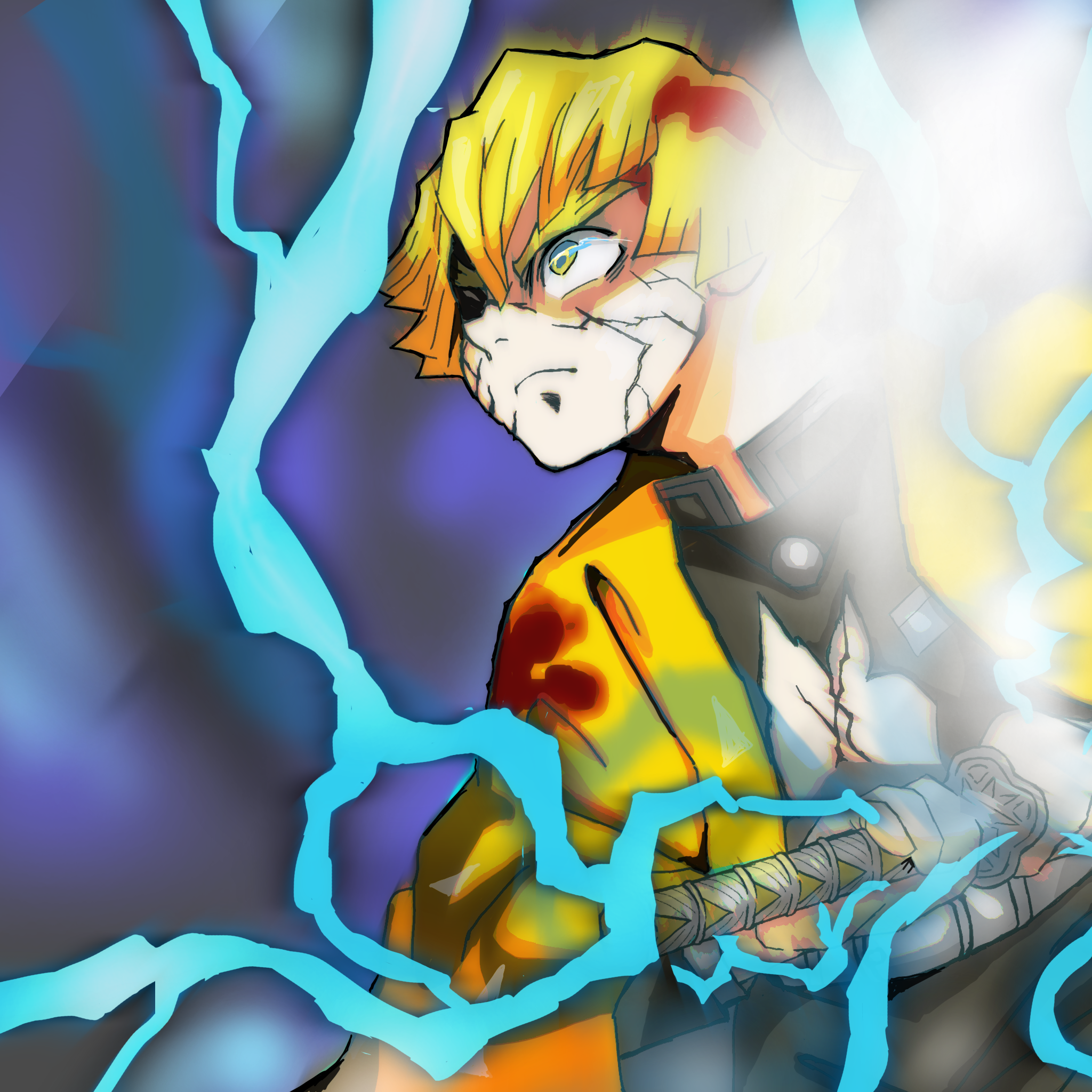 善逸 火雷神 - ibisPaint