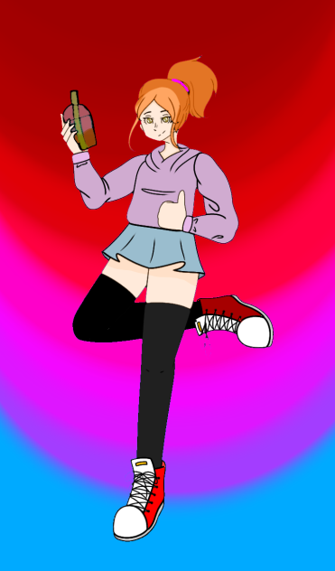boba tea girl