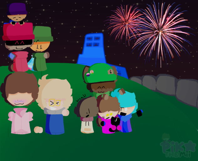 4th of july drawing