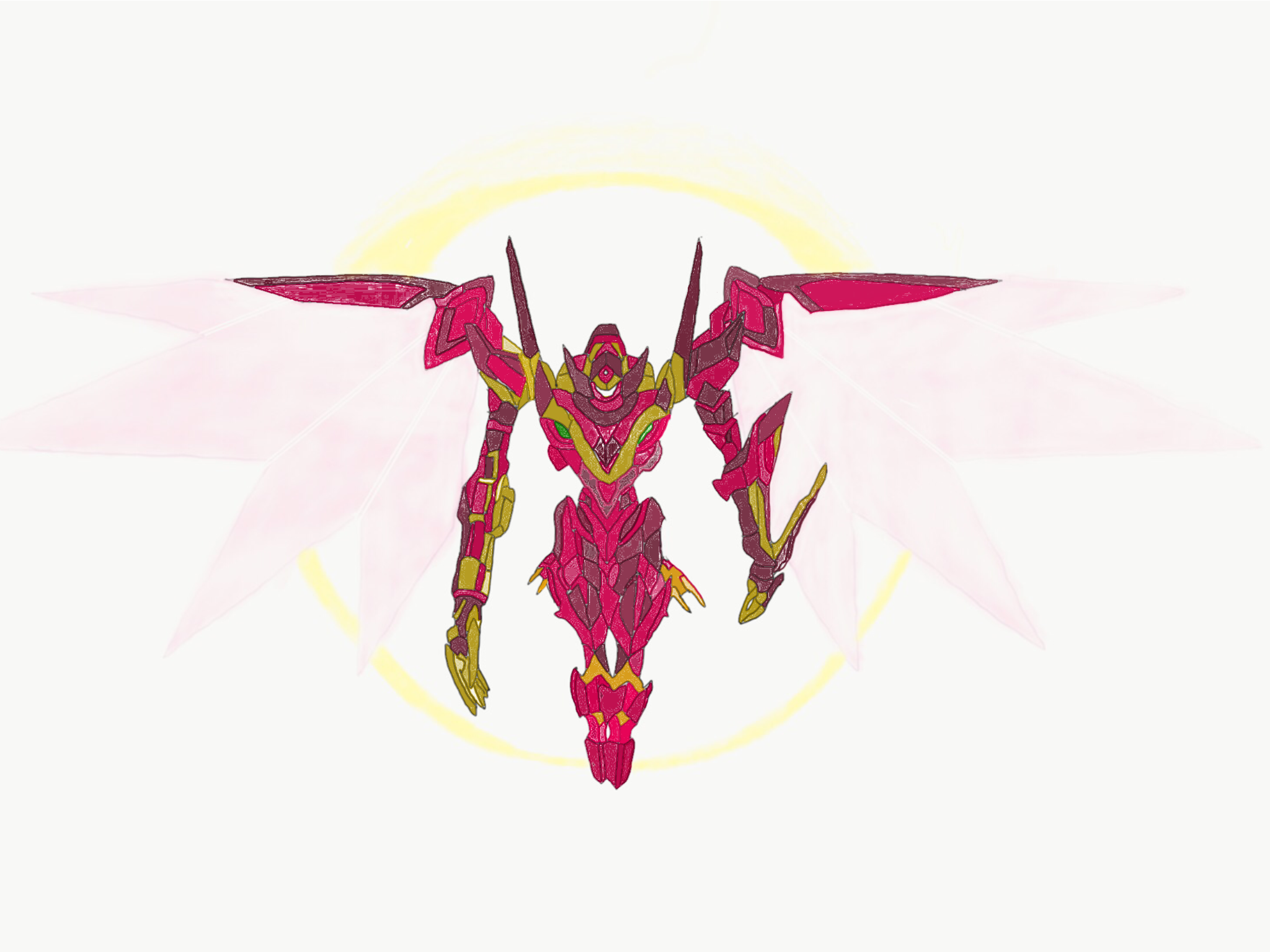 コードギアス 紅蓮聖天八極式 Ibispaint