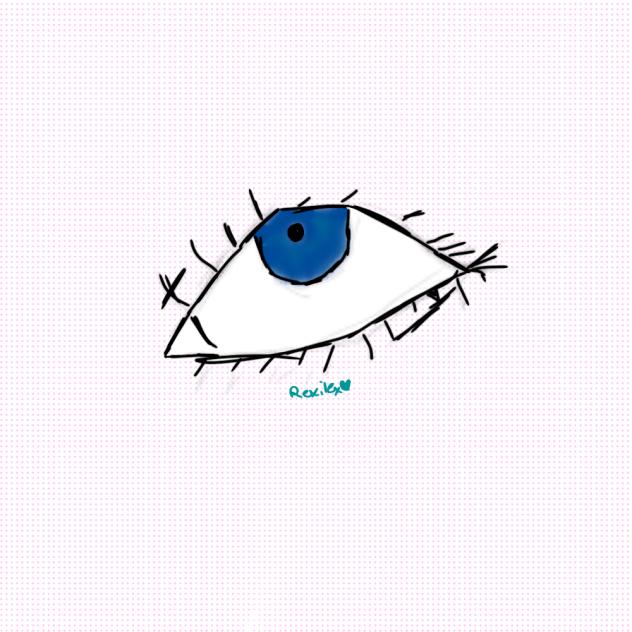 Eye! (I didn't draw this my sister did)