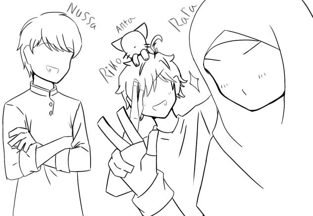 kak Nussa, Riko, Rara, dan Anta