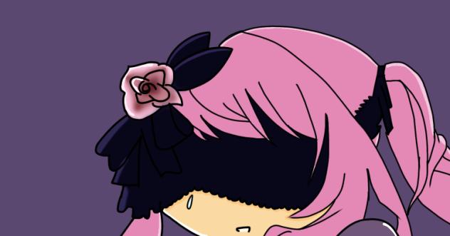 まるで咲いてしまった「化けの花」