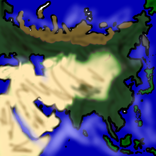 map of Asia