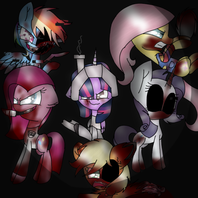 MLP mane six bad guys(read dis)
