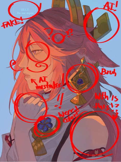 WHY SILLYS ART IS AI🤯🤯🤯