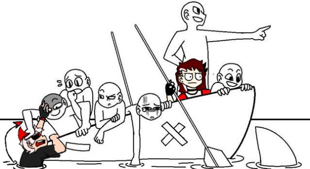 Boat collab (ft. Mika, my OC)