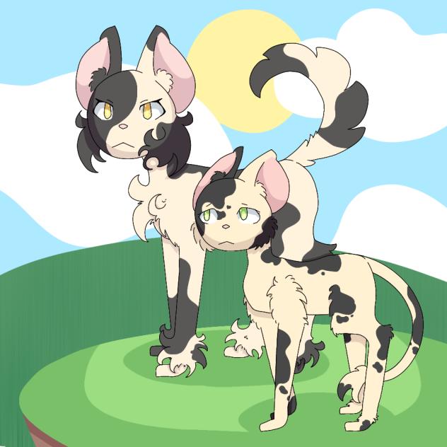 Deerpaw with her mother