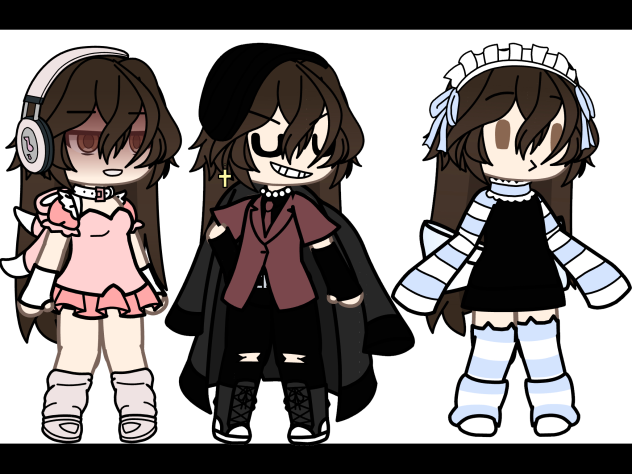 Trying clothes..