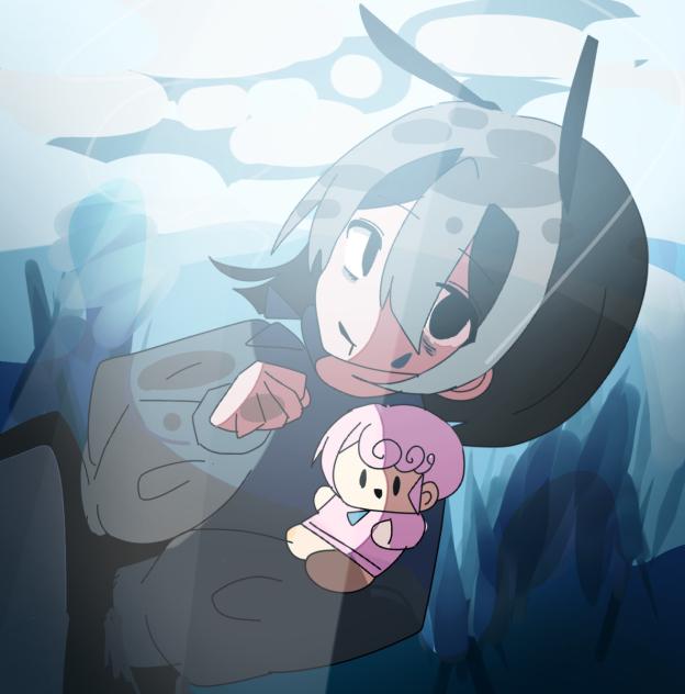沈みウミウシ2