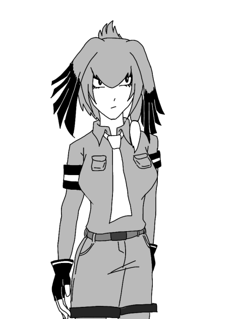 棒立ちハシビロコウちゃん