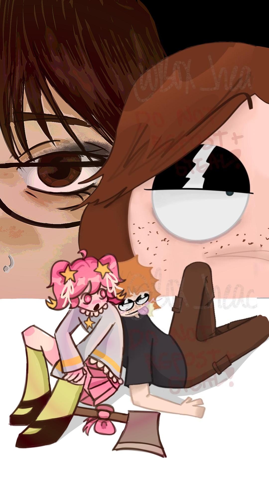 COLLAB WITH BOX HEAD - ibisPaint
