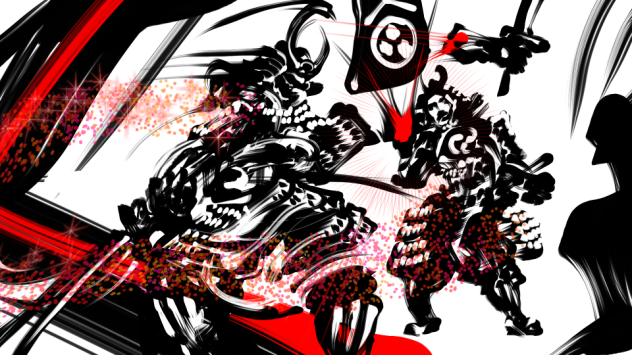 samurai fight 墨