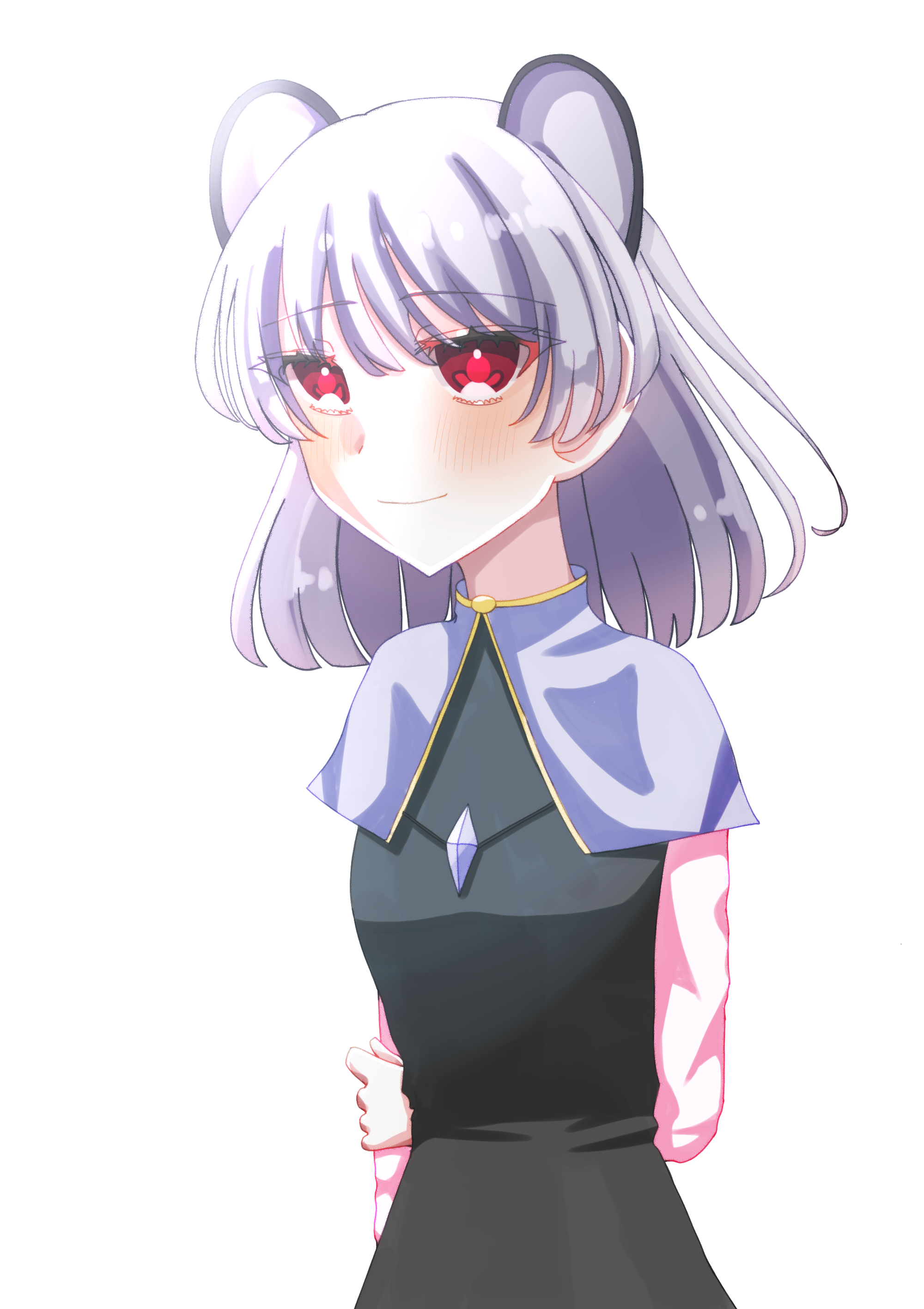 直筆色紙　東方　ナズーリン　HAPPYCLOVER image890658399.png