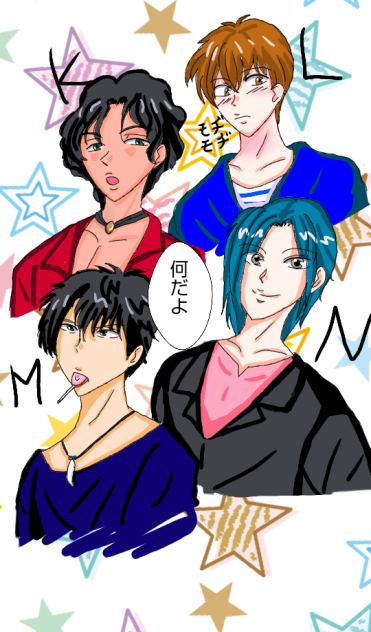 #オリジナルキャラクター#イケメン100人#描けるかな🤔