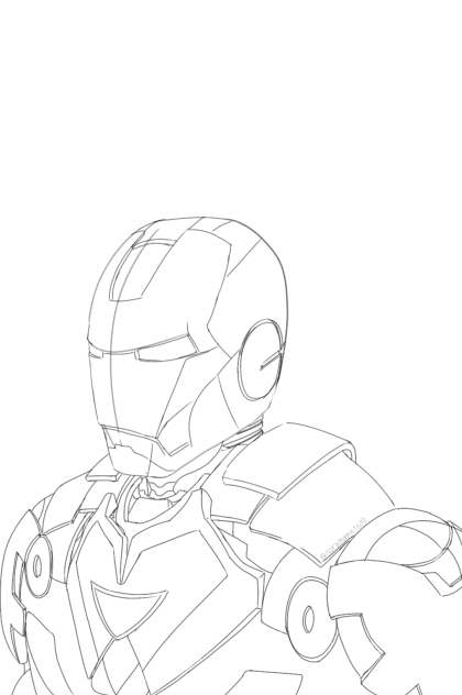 アイアンマン Ibispaint