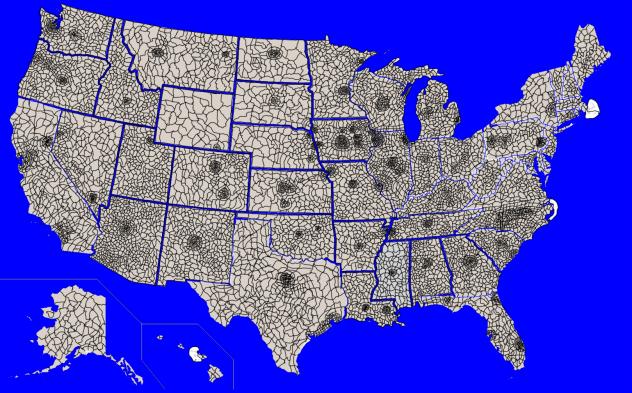 USA states independent with states.