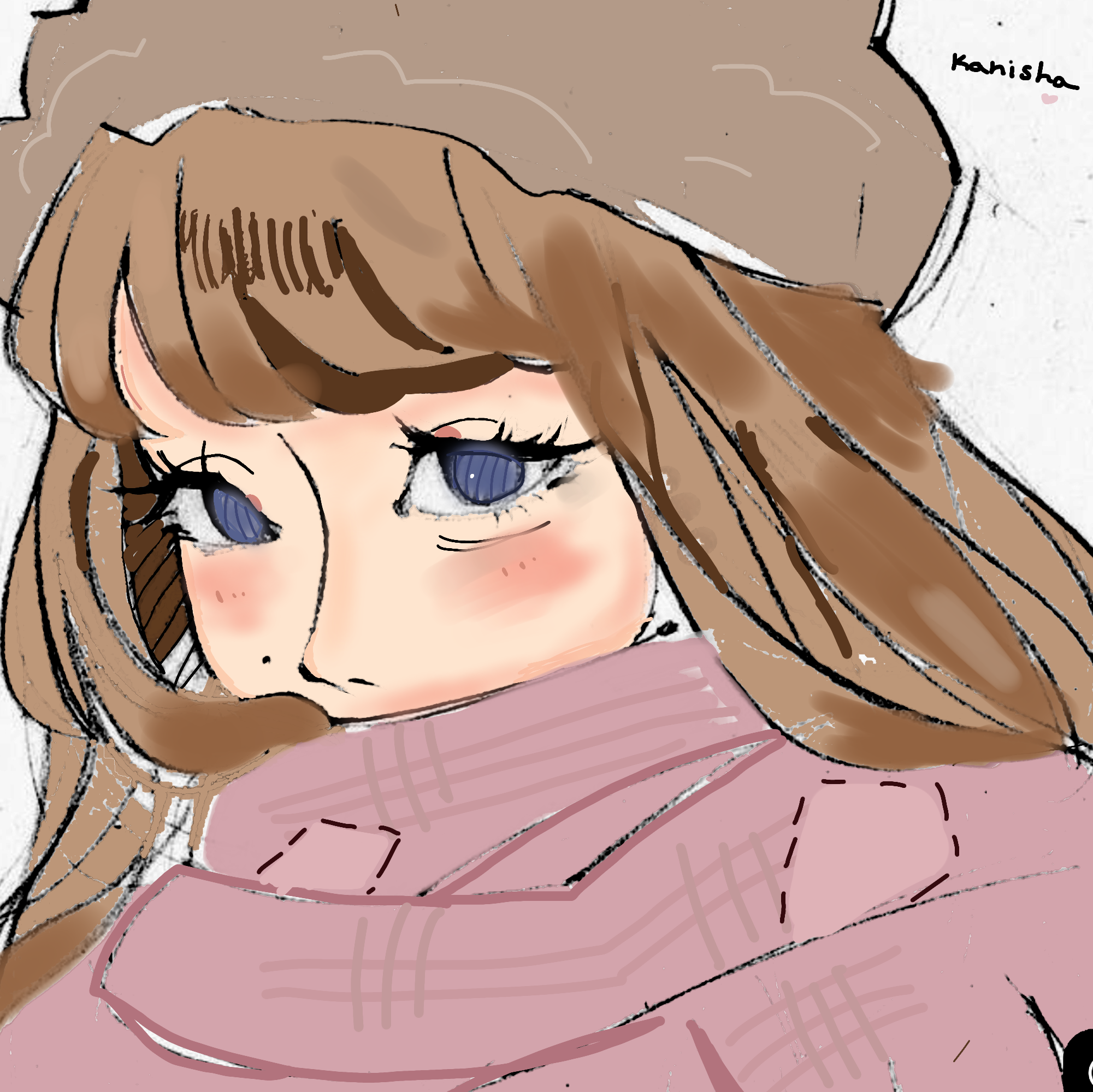 cold weather today - ibisPaint