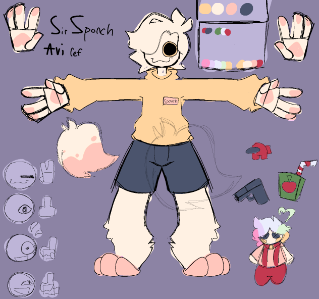 VRChat avi ref he look G A Y