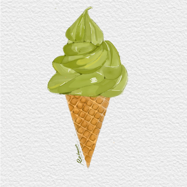 Icecream Illustration #watercolorart