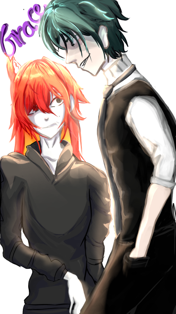 Yune and Ryin💘(Speed paint of fanart)