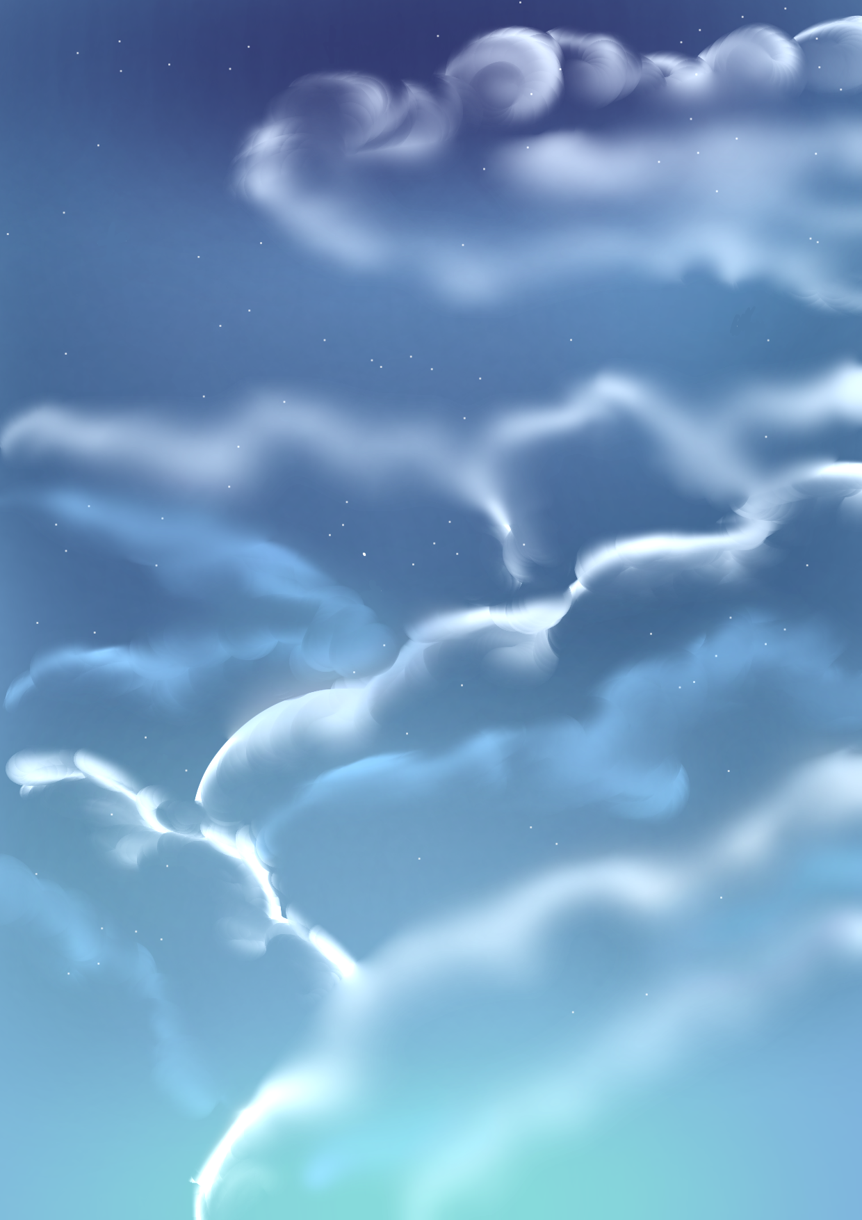 night sky - ibisPaint