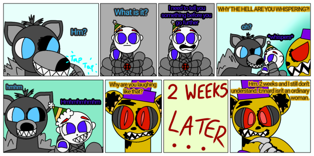 N-o (aftermath)p5. FNaF fan made comic