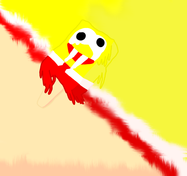 a spongebob popsicle