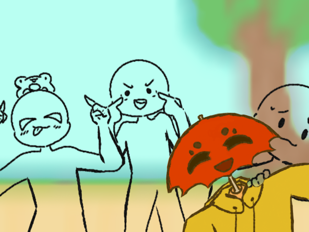 collab with background