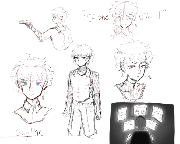 Scythe sketches