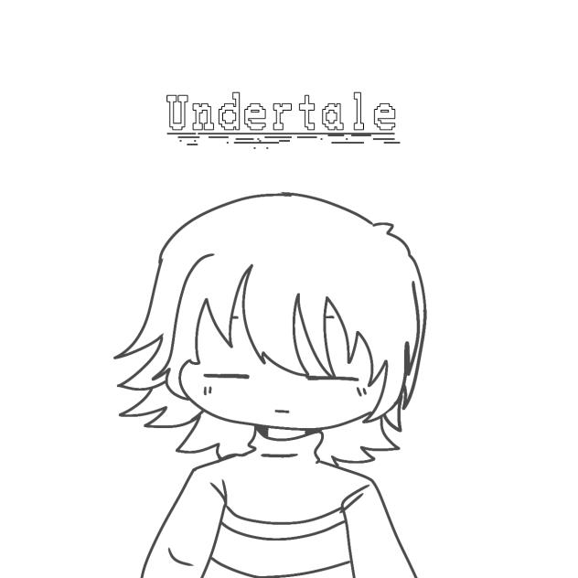 Undertale塗り絵