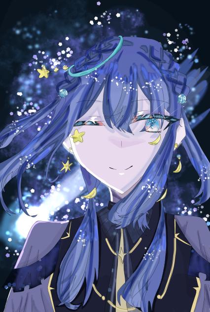 彗星と星