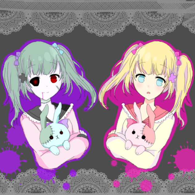 ゾンビと夢かわ少女