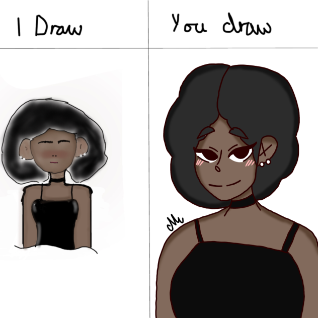 I draw you draw with Kezia Falcao