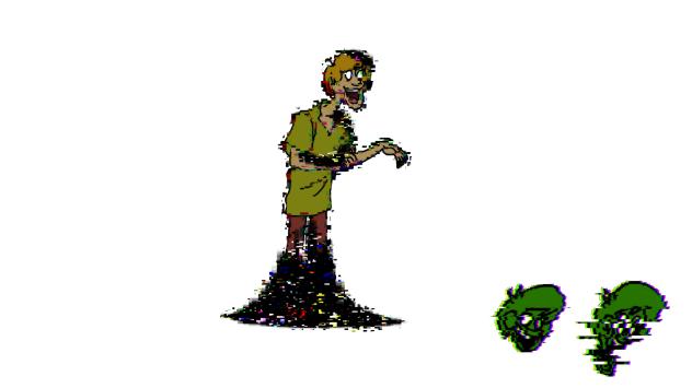 Fnf pibby shaggy art style accurate