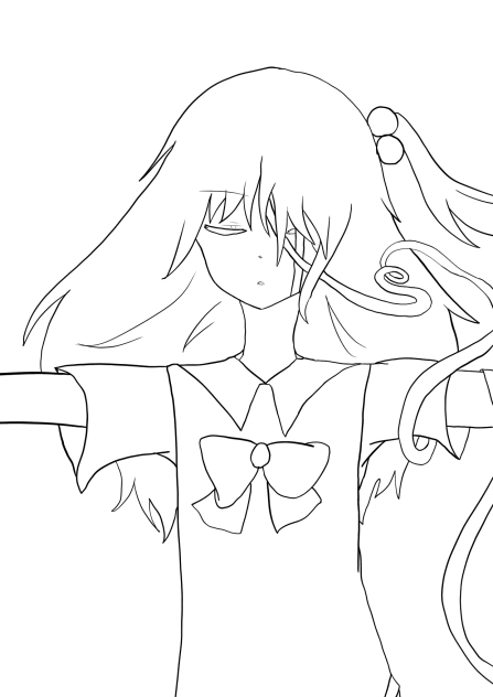 友の線画