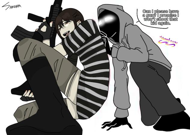 My turn on the gun collab