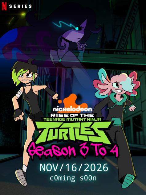 rottmnt season 3 to 4