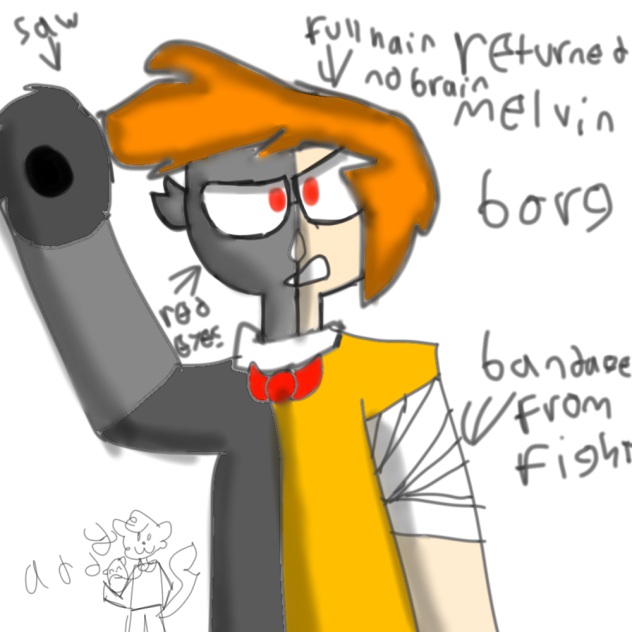 Returned Melvin borg