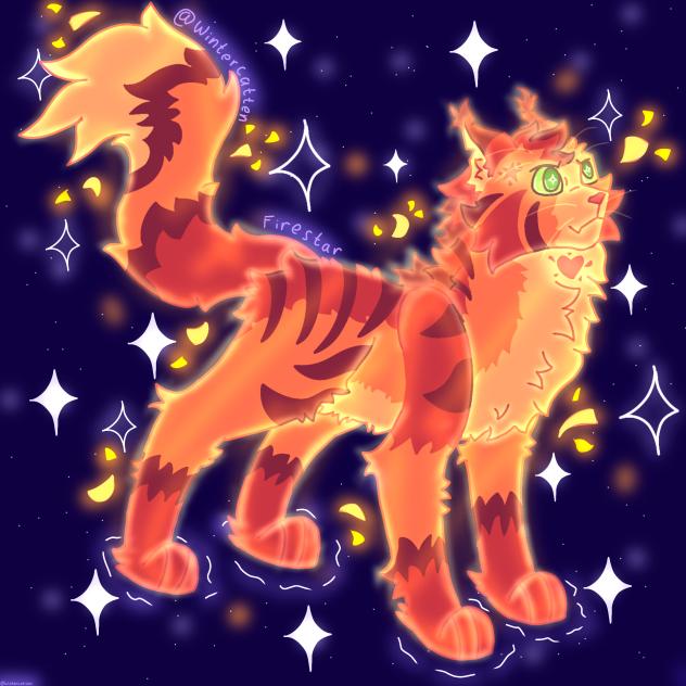 Firestar of the Starlit Flame warriorcat