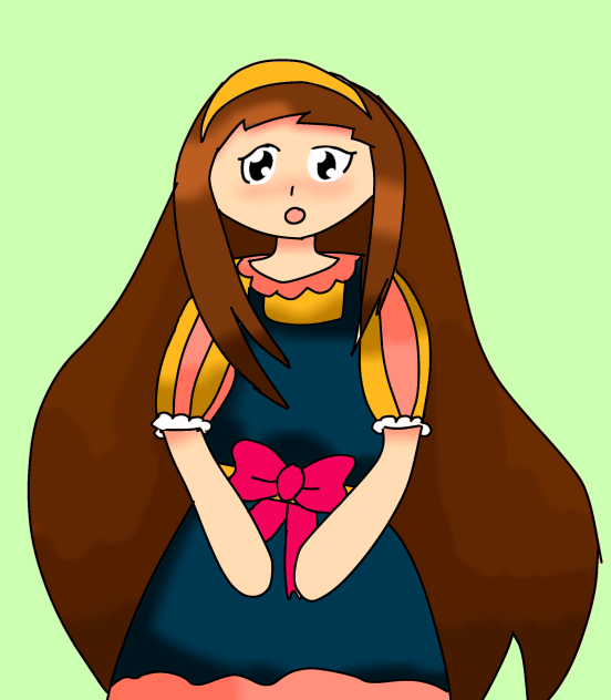 Cute Little Farm Girl
